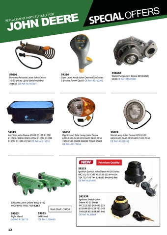 Quality Tractor Parts 灯饰目录 · May product news web 第 12 页