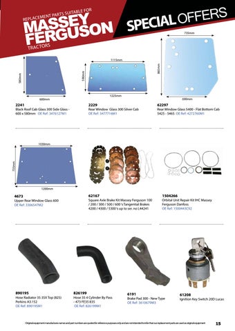 Quality Tractor Parts 灯饰目录 · May product news web 第 15 页