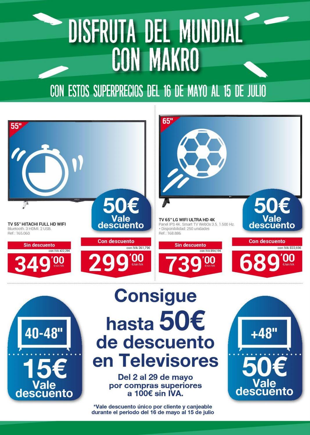 Catálogo makro ofertas en televisores by Ofertas Supermercados Issuu