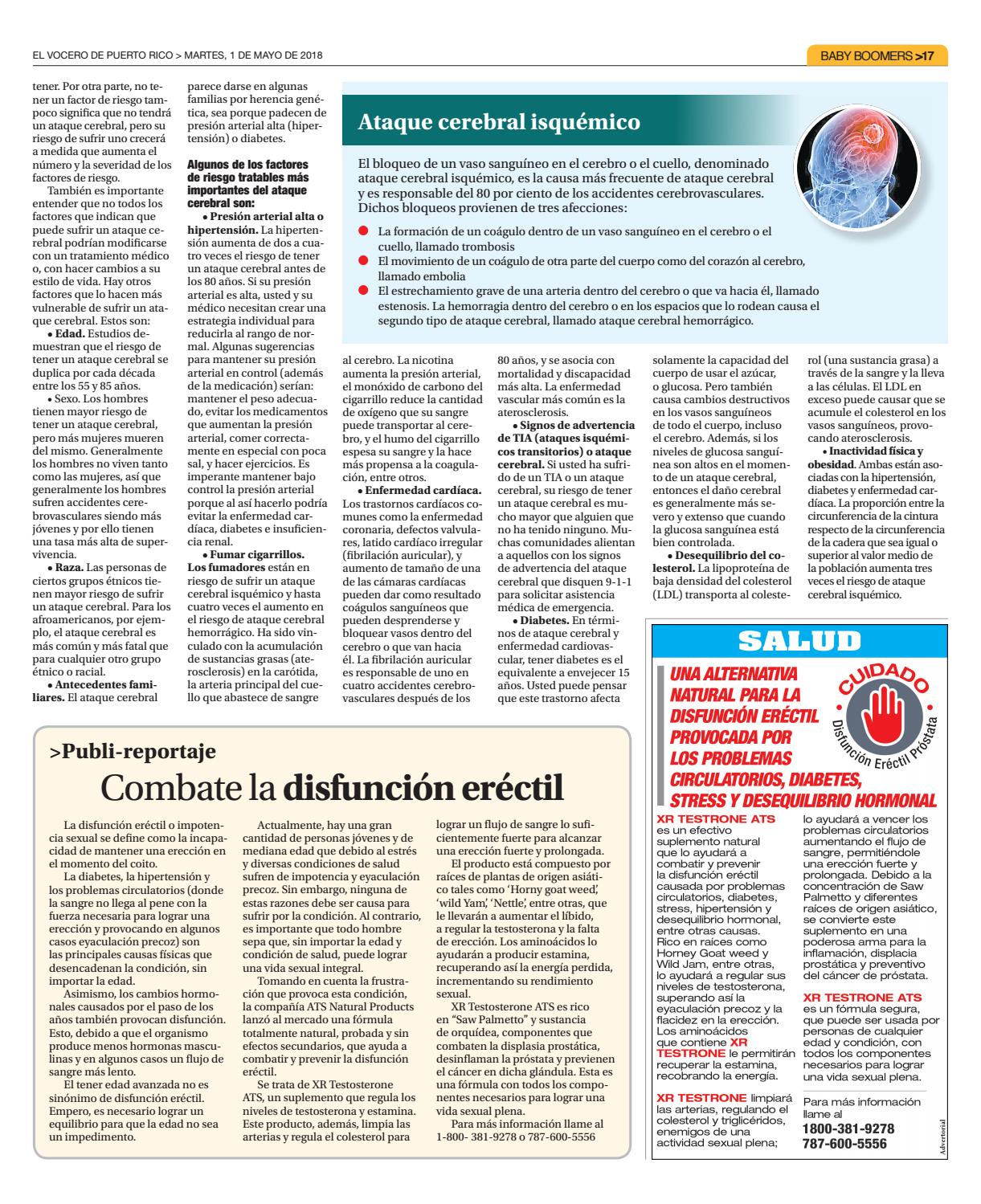 mayo disfunción eréctil