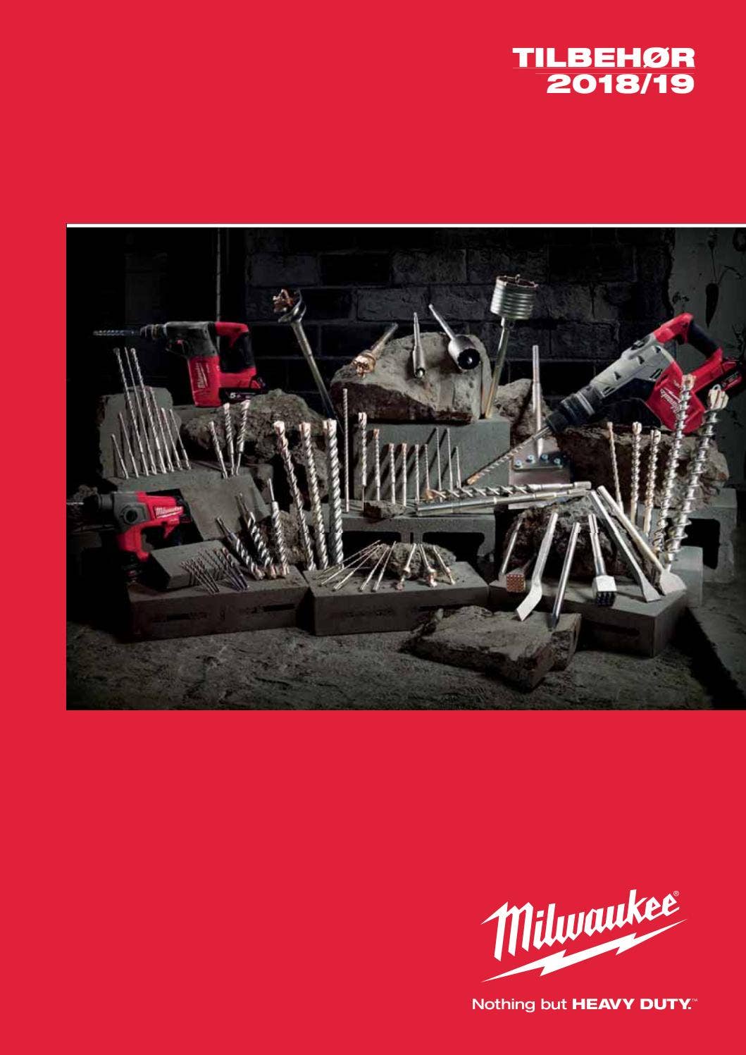 Milwaukee accessories catalogue 2018 2019 denmark screen by MediaXpress