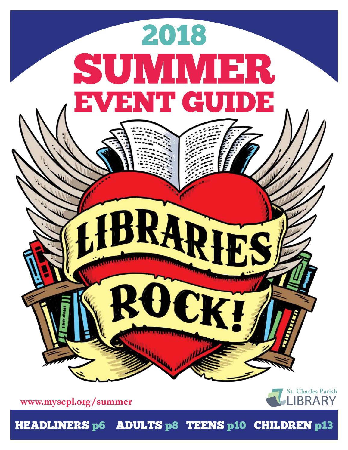 2018 Summer Event Guide by St. Charles Parish Library Issuu