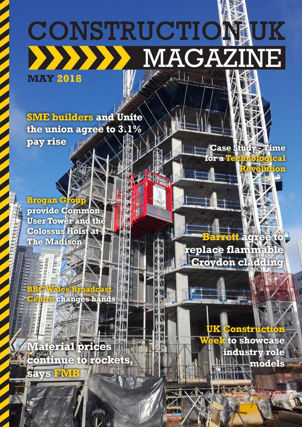 Construction UK Magazine May 2018 by Lapthorn Media Issuu