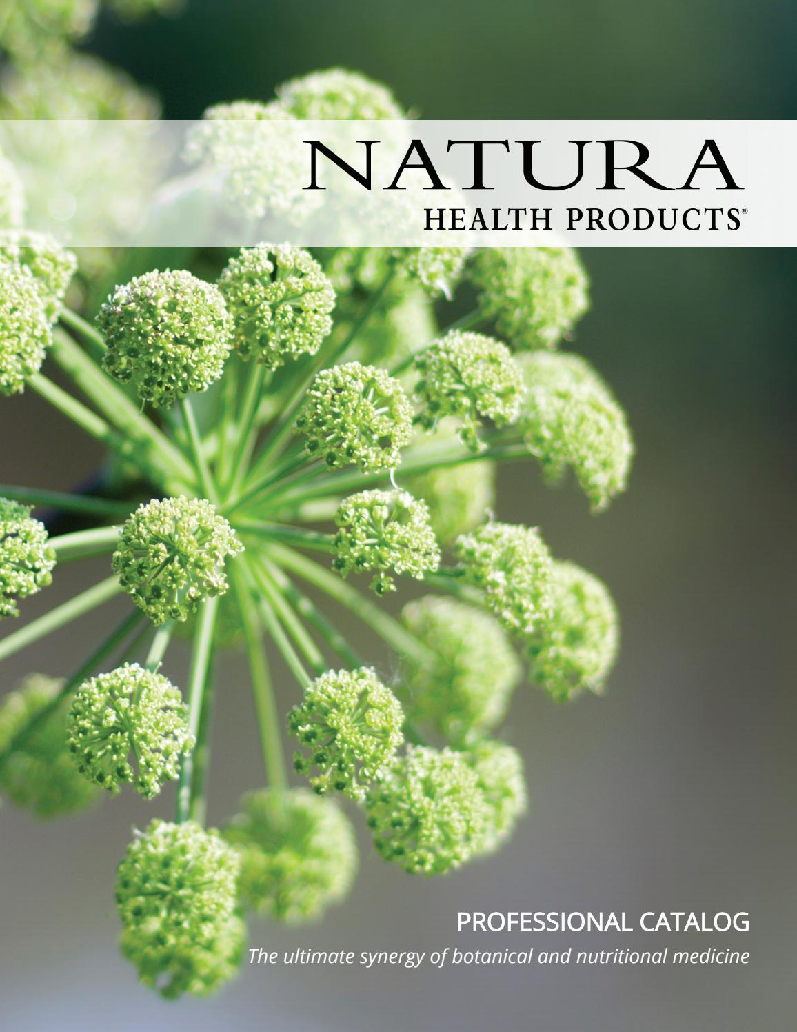 2017 Professional Catalog Natura Health Products by Natura Health