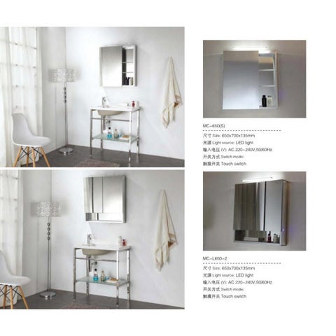 gmc.gazeta 灯饰目录 · 卫浴 LED mirror 第 18 页