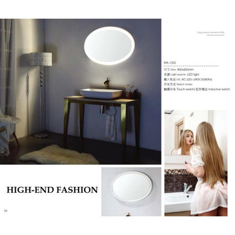 gmc.gazeta 灯饰目录 · 卫浴 LED mirror 第 6 页