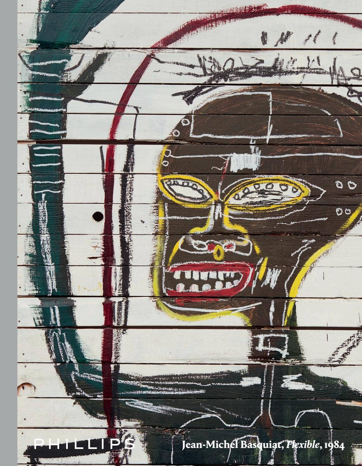 Jean-Michel Basquiat 洋書 Jean-Michel Basquiat 'Flexible', 1984 by PHILLIPS