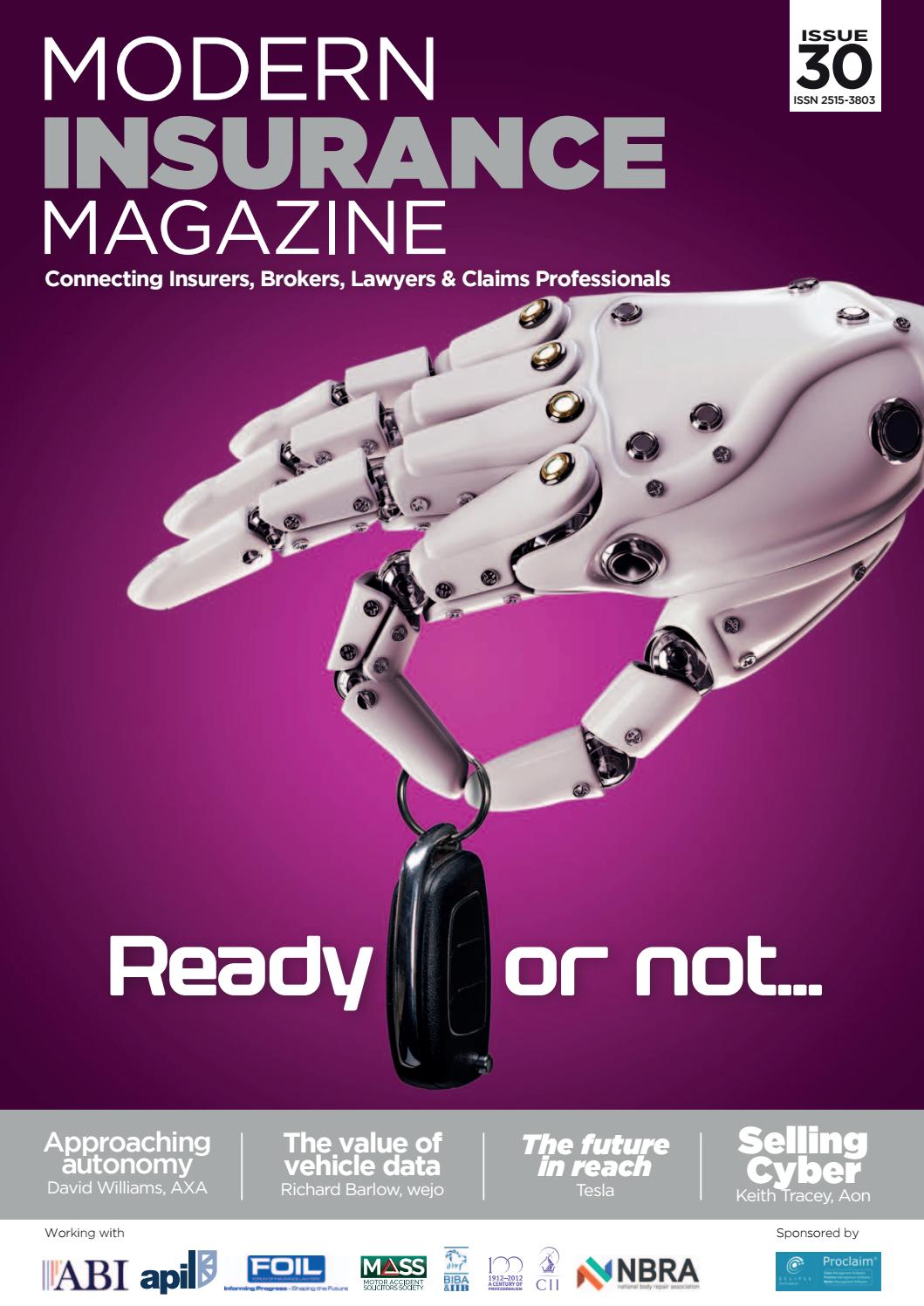 Modern Insurance Magazine Issue 30 by Charlton Grant Issuu