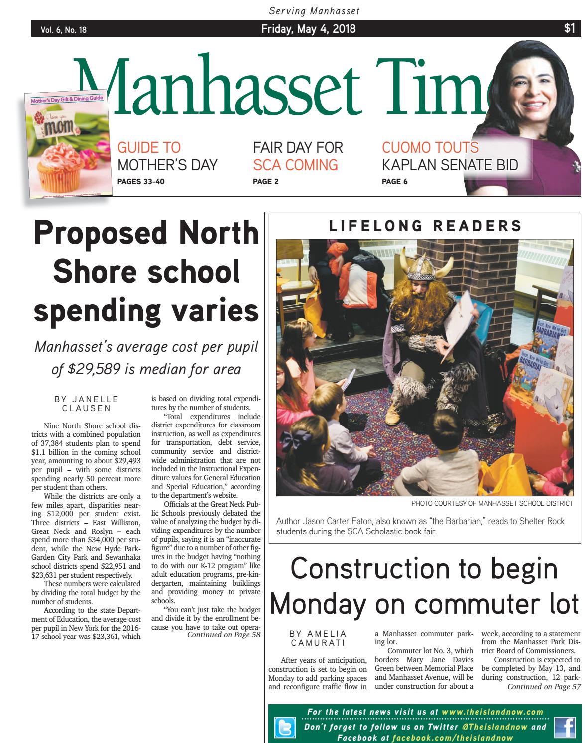 Manhasset TImes 2018 05 04 by The Island 360 Issuu