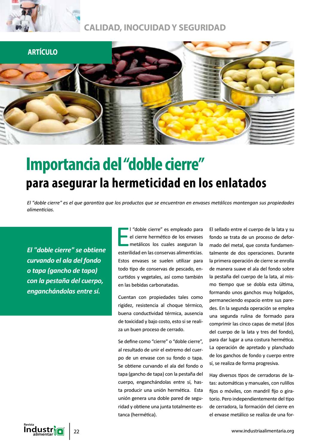 Revista Industria Alimentaria N° 38 by Industria Alimentaria Issuu