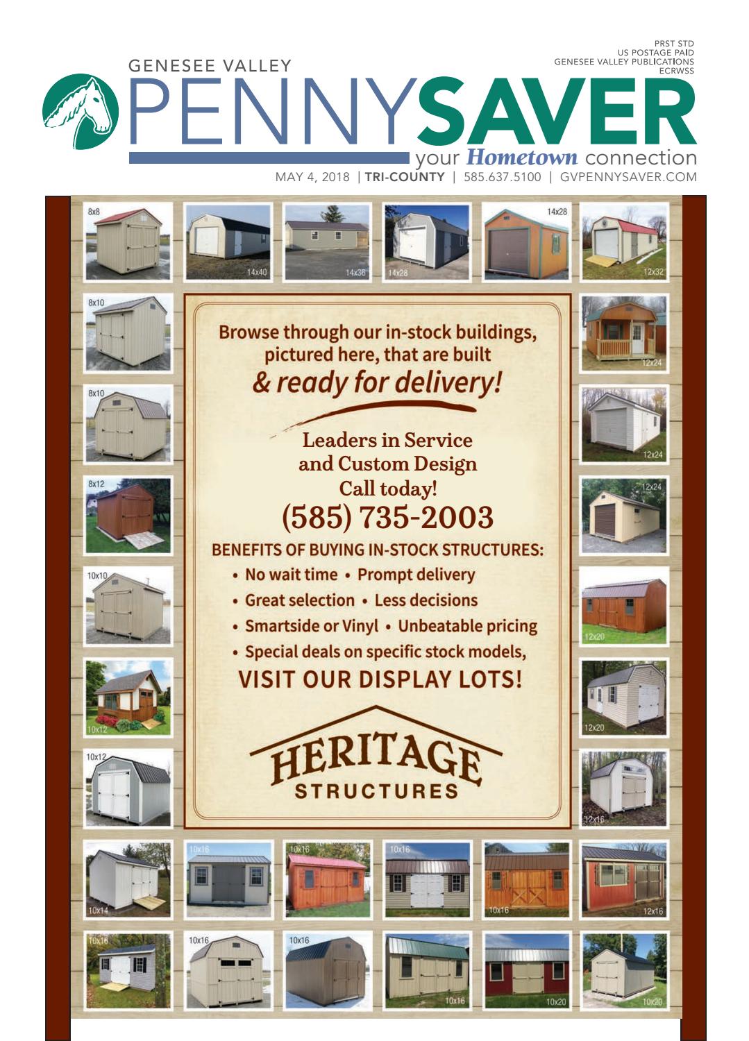 TriCounty Edition The Genesee Valley Penny Saver 5/4/18 by Genesee