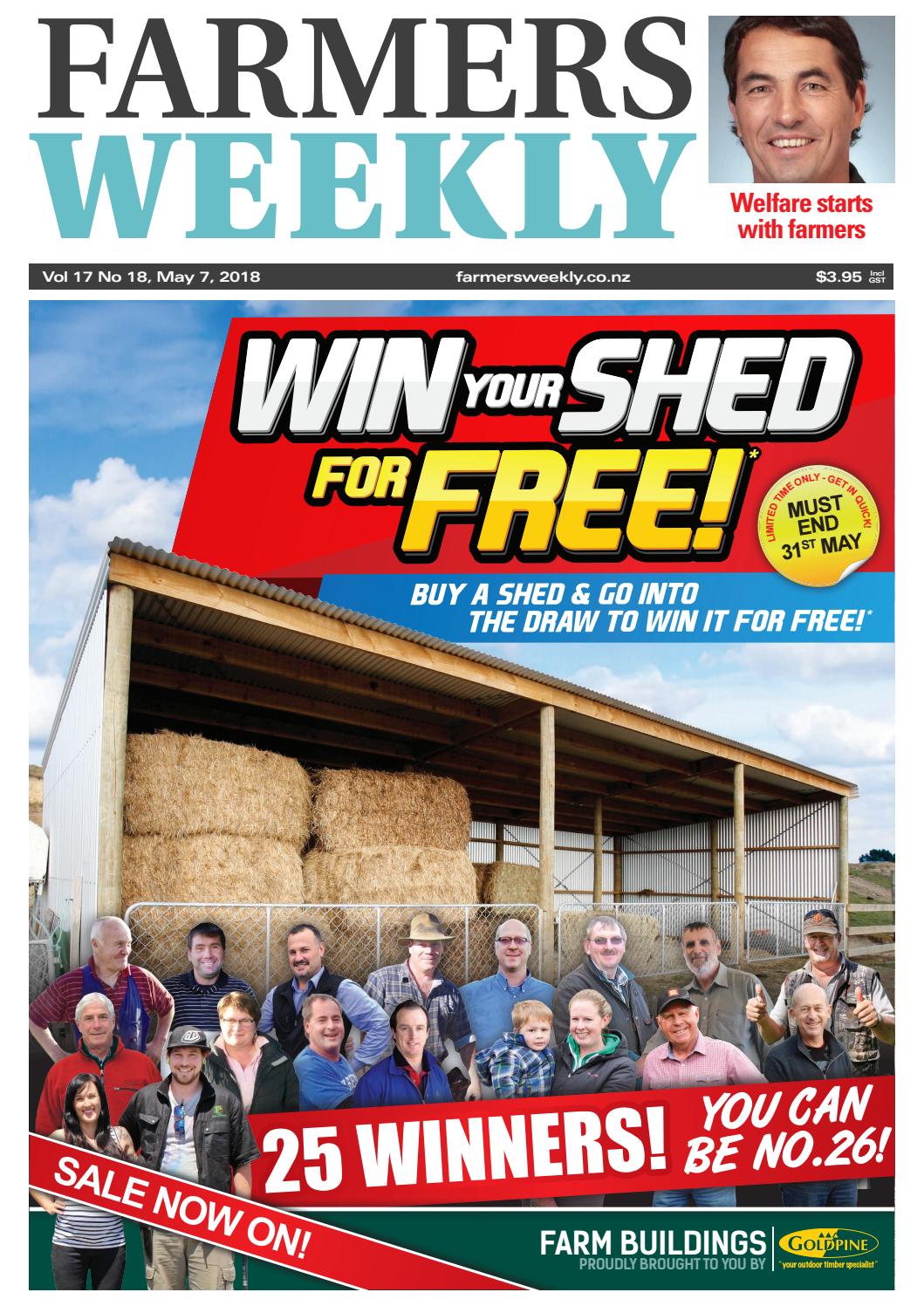 Farmers Weekly NZ May 7 2018 by AgriHQ Issuu