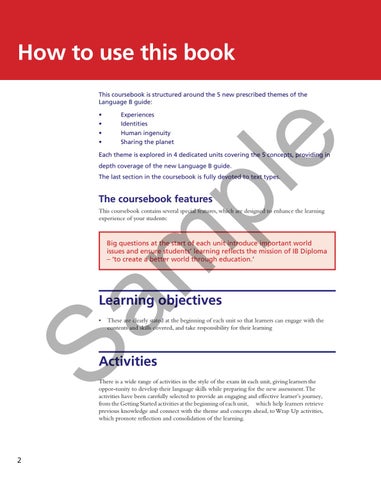 Preview Spanish B for the IB Diploma Second Edition by Cambridge ...