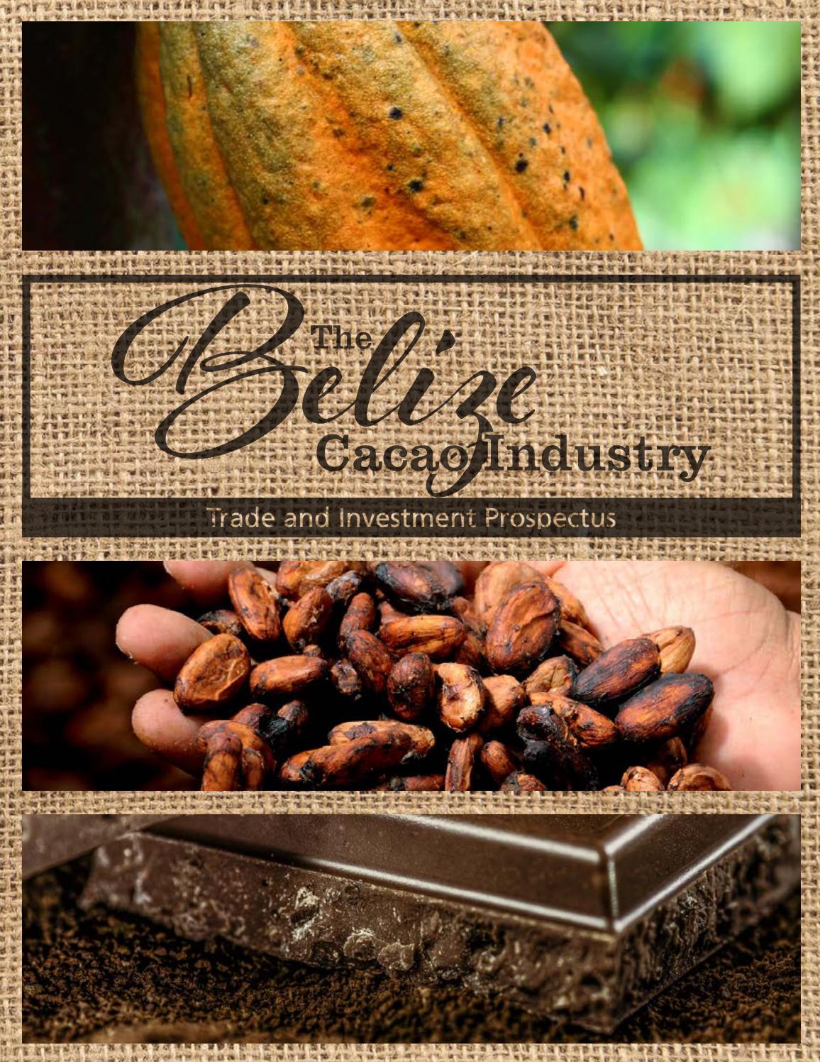 Belize Cacao Industry Trade and Investment Prospectus by Beltraide Issuu