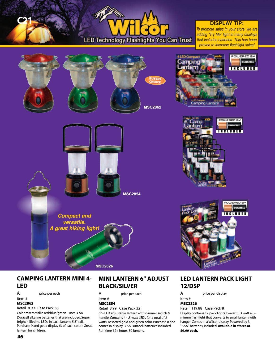 Wilcor Camping Outdoor Gear Catalog 1 by Stephen Lisi Issuu