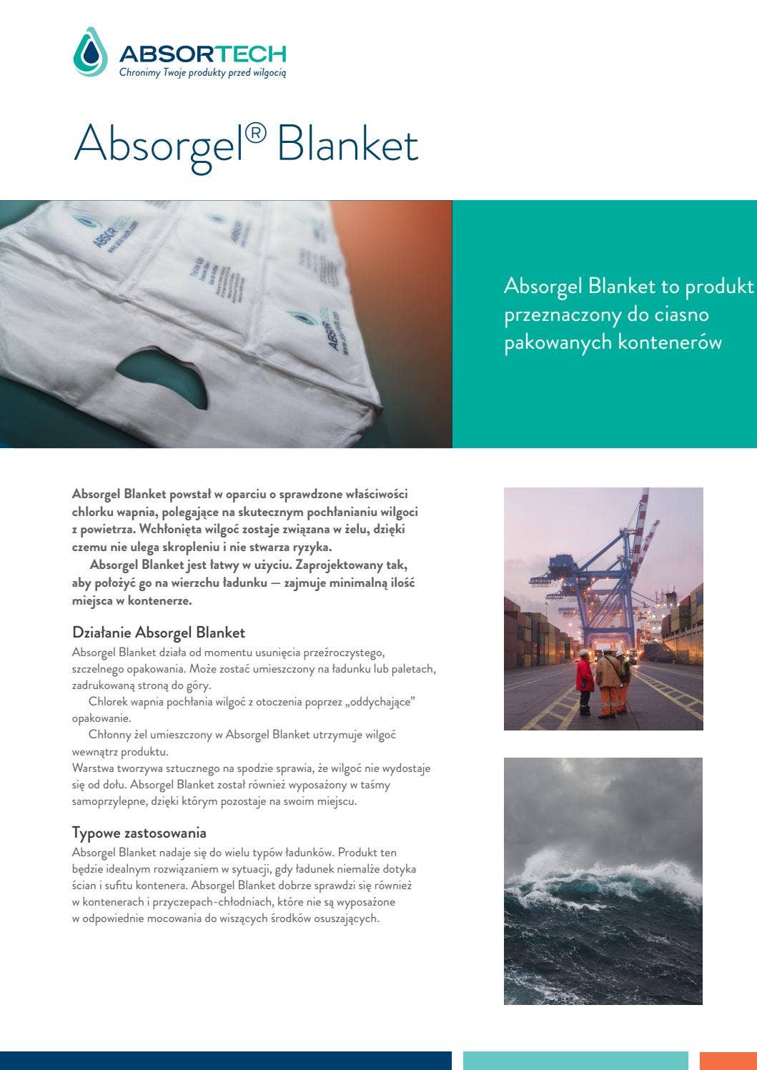 Absortech Ab Absortech productsheet absorgel blanket se ps pl 2 by Forankra - Issuu