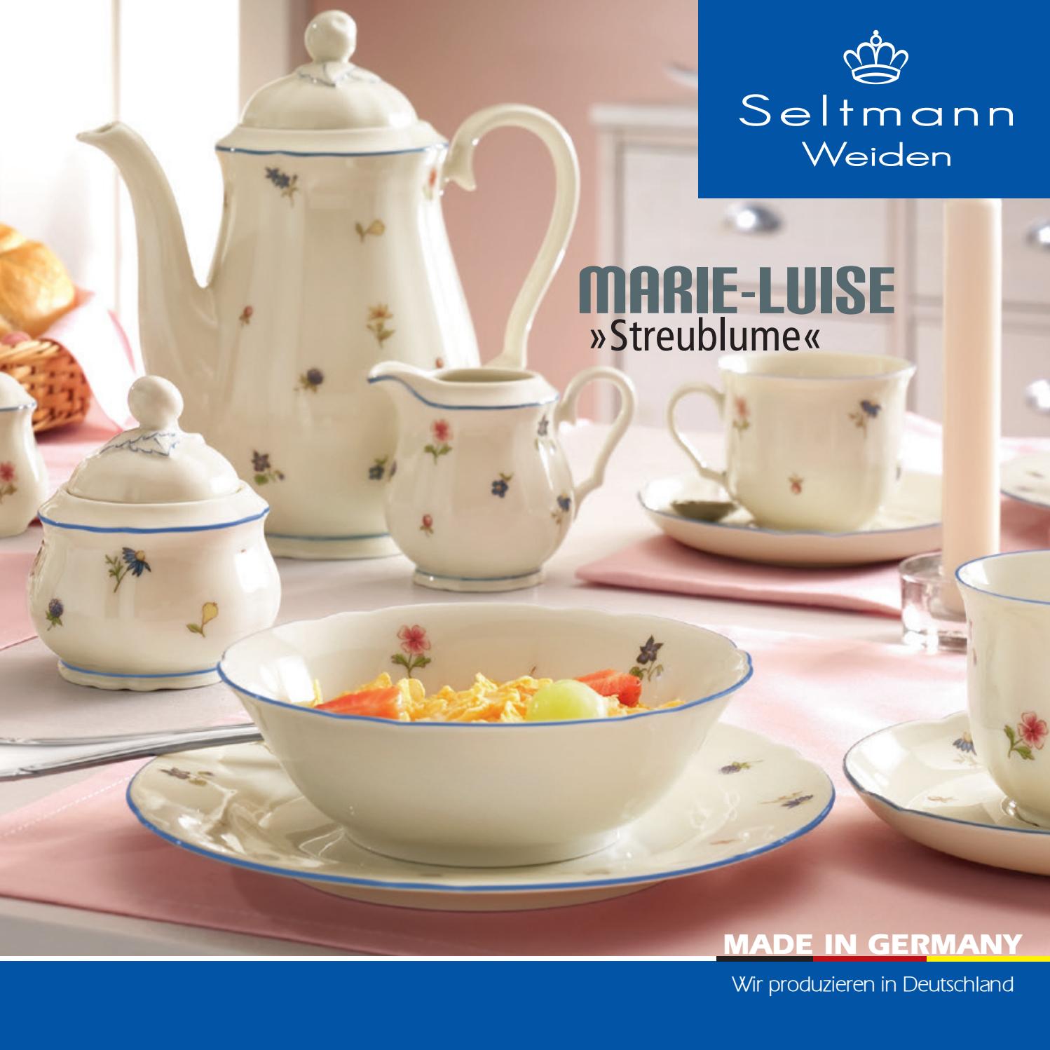 Seltmann Weiden /'Marie-Luise Streublume/' Brotteller 17 cm