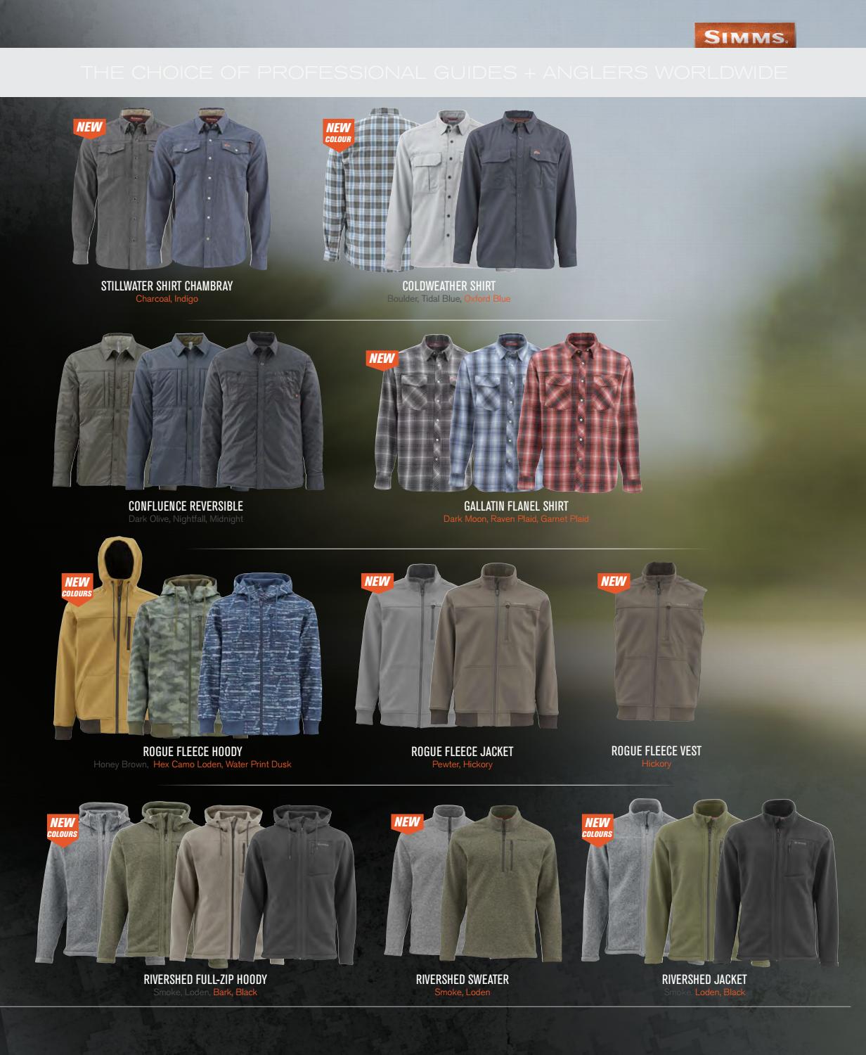 simms rogue fleece hoody hickory