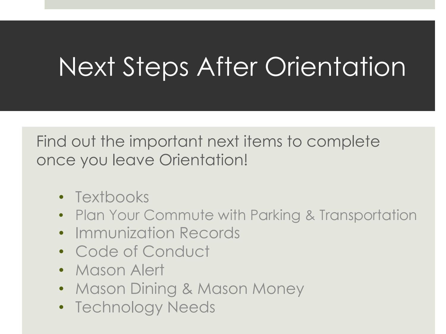 Navigating Student Success Next Steps Summer 2018 By Gmu Nsfp Issuu