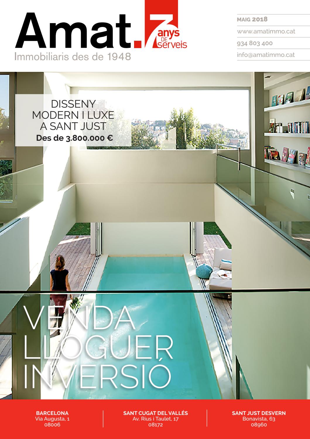 Revista Immobles MG'18 by Amat Immobiliaris Issuu