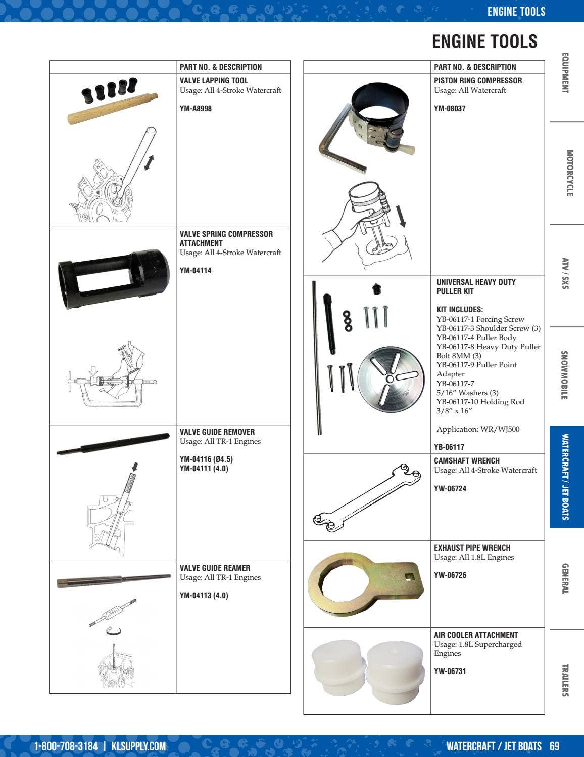 2018 K&L Yamaha Motorsports Catalog by K&L Supply