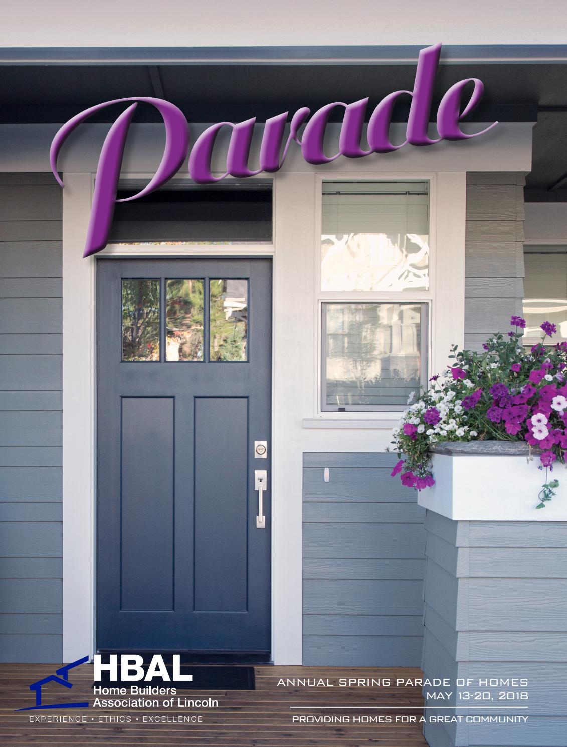 2018 Spring Parade Of Homes By Home Builders Association Of