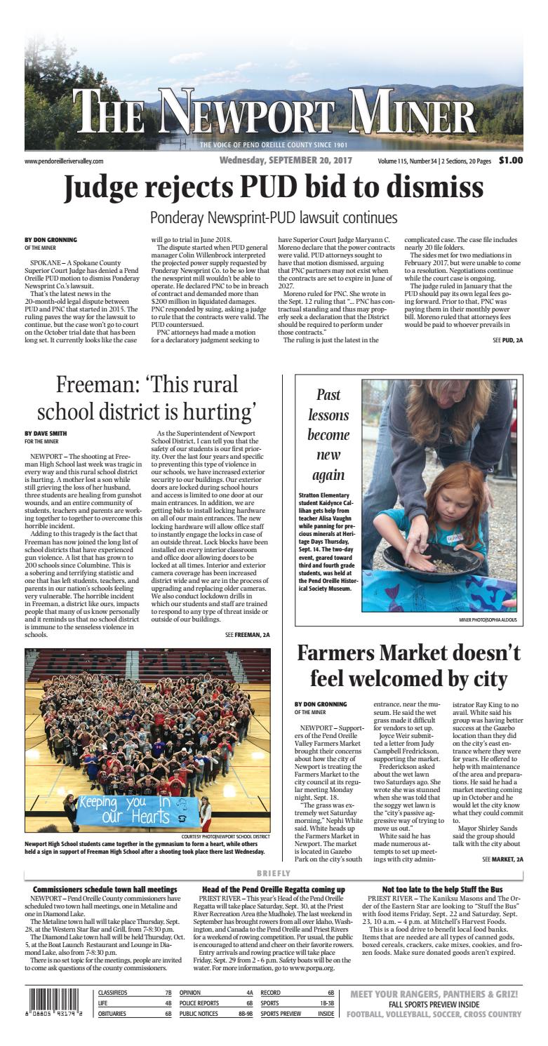 Pud pnc lawsuit by The Newport Miner Issuu