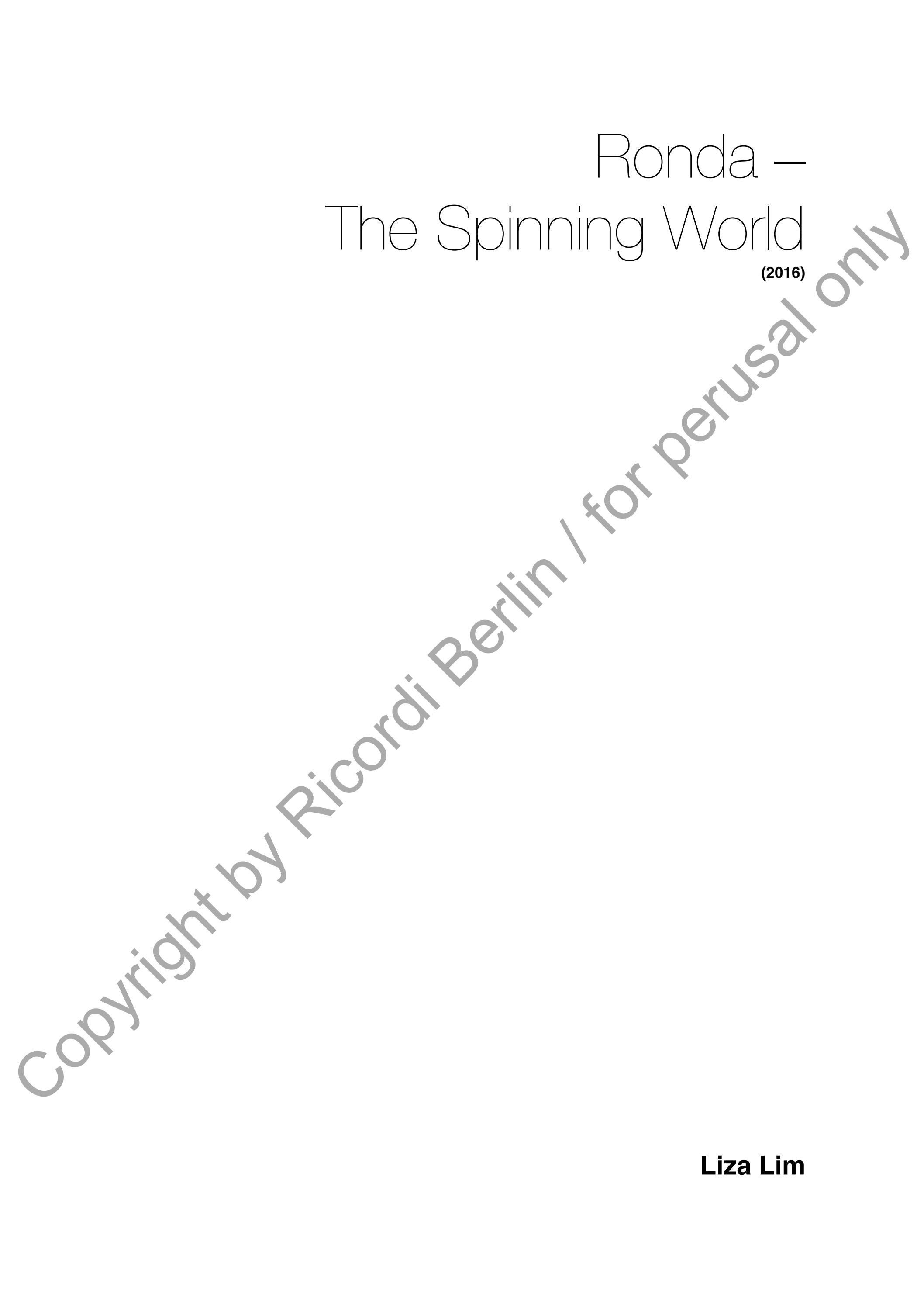 Sy 4499 Liza Lim Ronda The Spinning World 16 By Ricordi Issuu