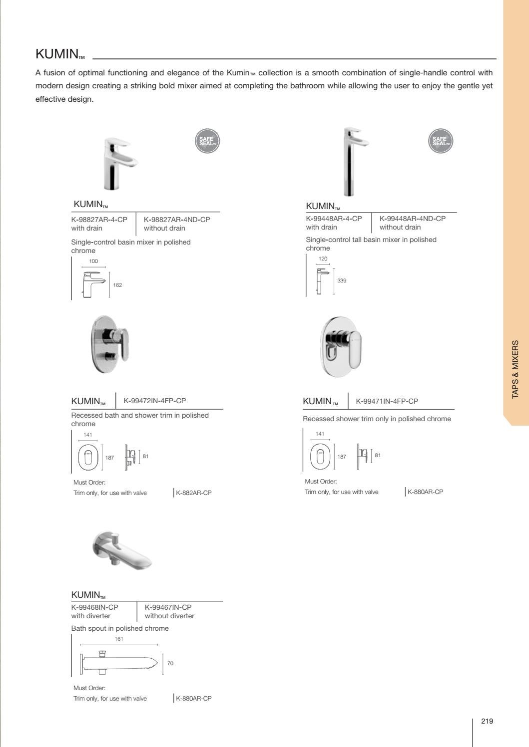 Kohler Bathroom Collection 2018 by New Media B2B - Issuu