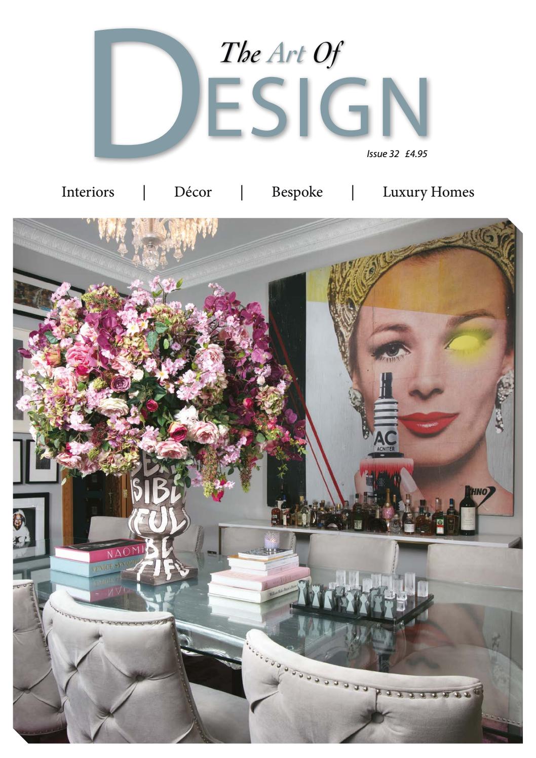 The Art of Design Issue 32 2018 by MH Media Global Issuu