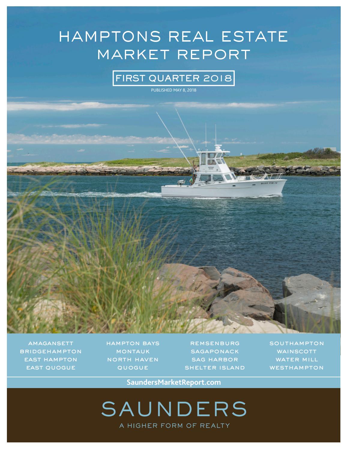 2018 Q1 Market Report by Saunders & Associates Issuu