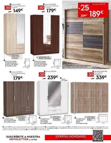 Ofertas Supermercados 家具目录 conforama especial dormitorios y colchones para tu casa 第 15 页