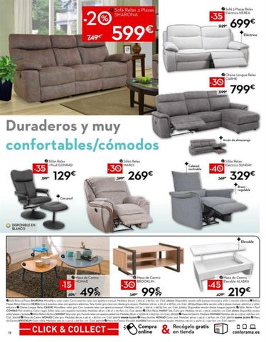 Ofertas Supermercados 家具目录 conforama especial dormitorios y colchones para tu casa 第 18 页