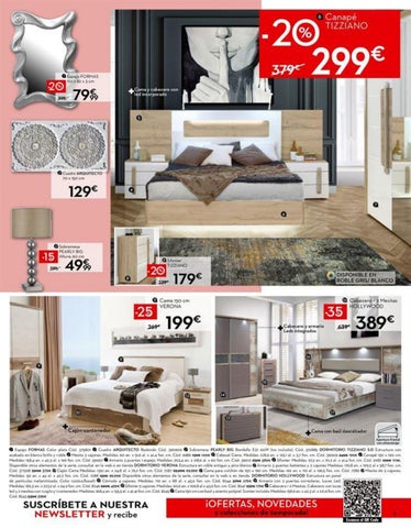 Ofertas Supermercados 家具目录 conforama especial dormitorios y colchones para tu casa 第 3 页
