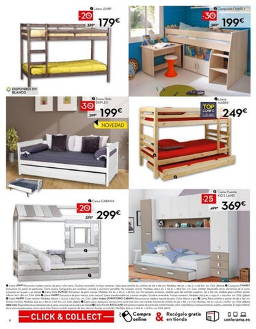 Ofertas Supermercados 家具目录 conforama especial dormitorios y colchones para tu casa 第 6 页