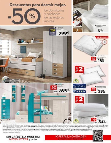 Ofertas Supermercados 家具目录 conforama especial dormitorios y colchones para tu casa 第 7 页