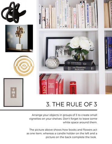 Splendor Styling 家具目录 · How to style shelves by 第 9 页