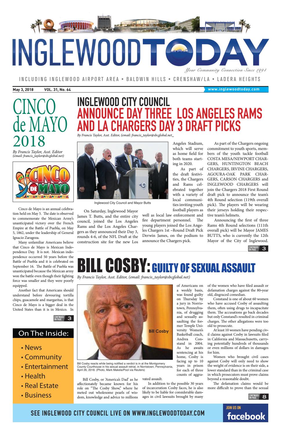 Inglewood today news may 3rd 2018 by Inglewood Today News Issuu
