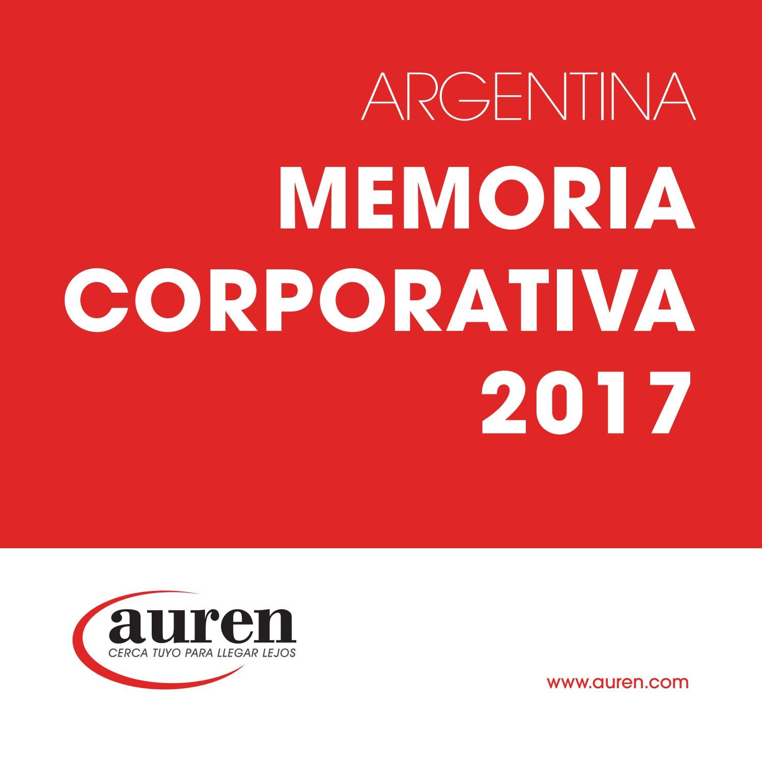 Memoria Auren Argentina 2017 By Auren Issuu Memoria Auren Argentina 2017 By Auren Issuu