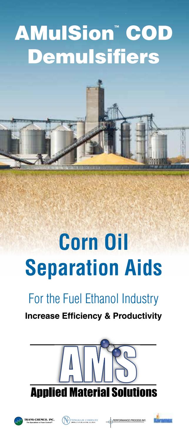 Corn Oil Separation Aids by Winsby Inc. Issuu