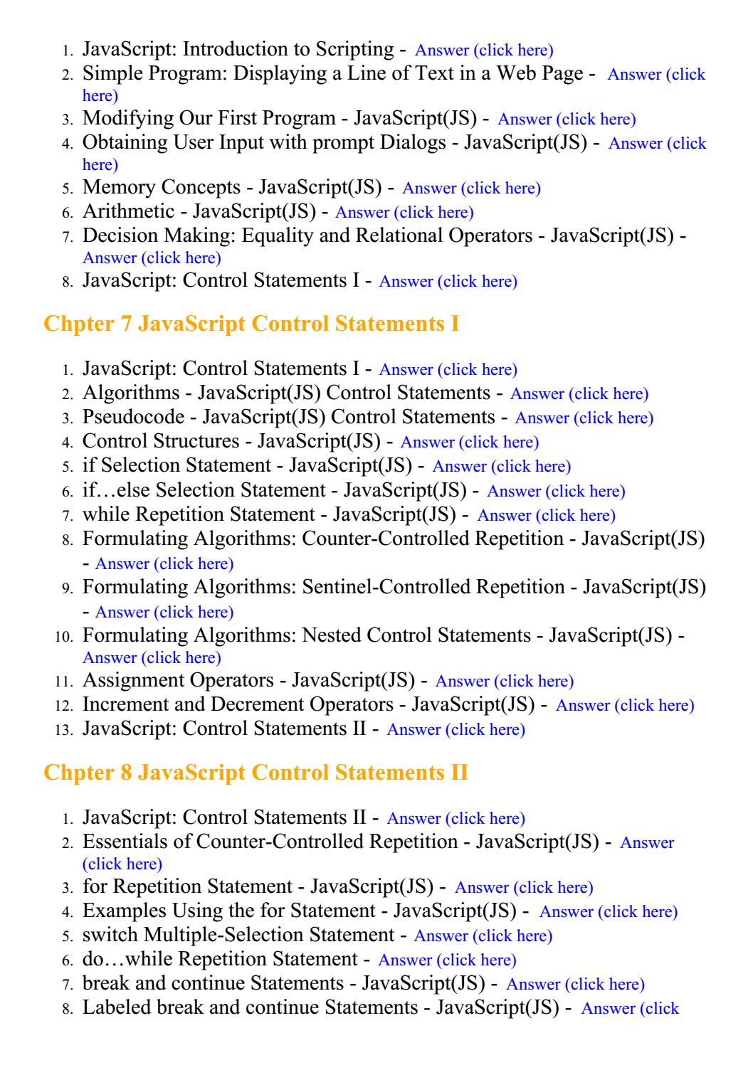 Internet programming - Lecture Notes, Study Materials and Important