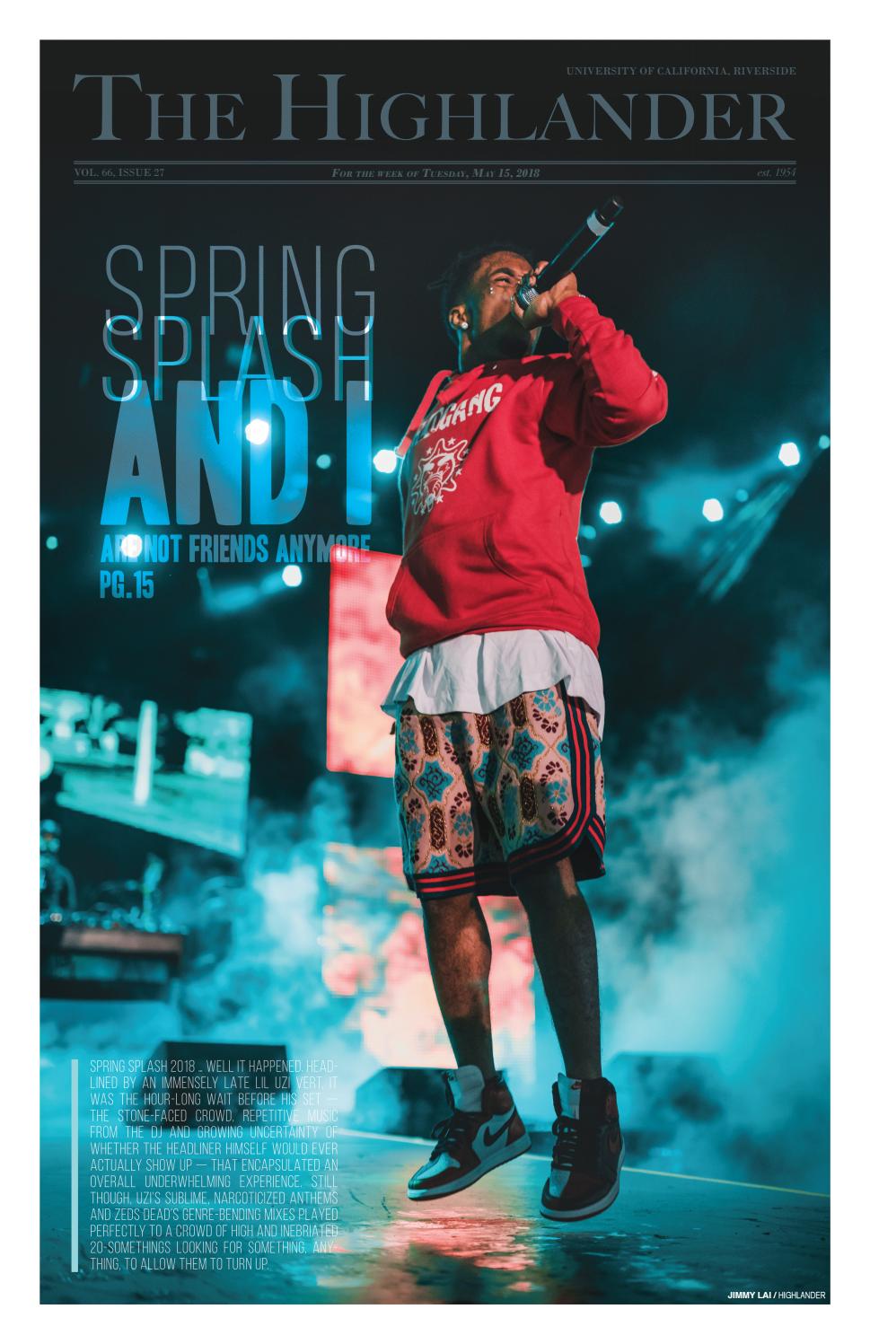 Volume 66 Issue 27 By Ucr Highlander Newspaper Issuu