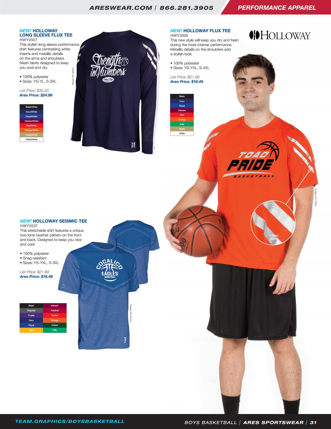 2018 Ares Sportswear Boys Basketball Catalog by Ares Sportswear Issuu