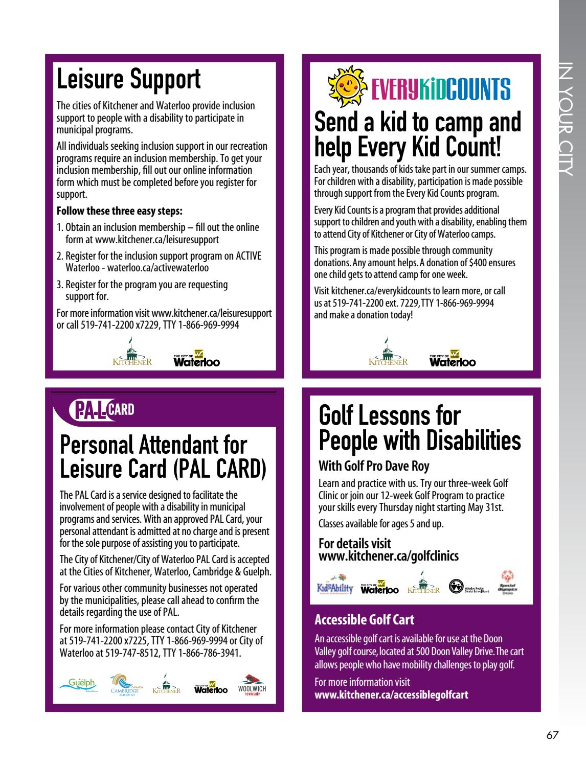 Summer 2018 Program Activities Guide By City Of Waterloo Issuu