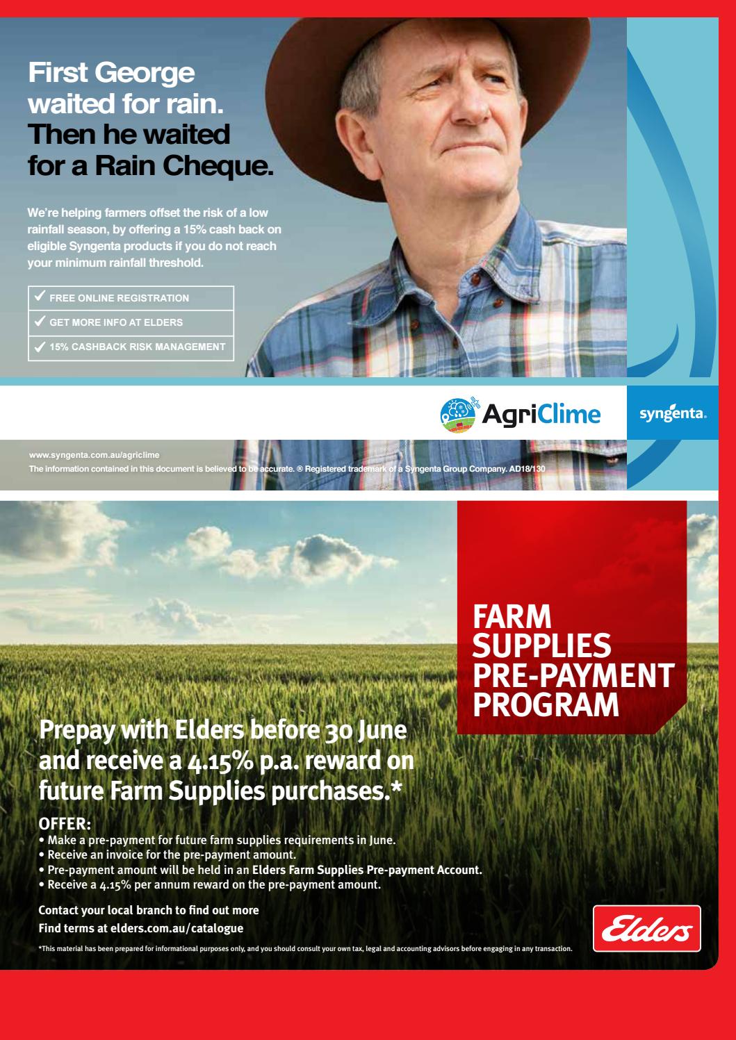 Elders EOFY Farm Supplies Catalogue 2018 by Elders Limited Issuu