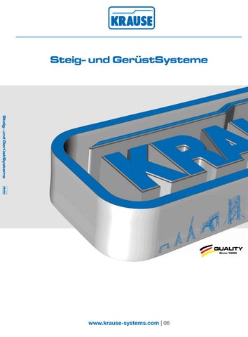 Krause ClimTec Alu Fahrger/üste Gel/änder-Diagonalstrebe mit Sicherungs-Set