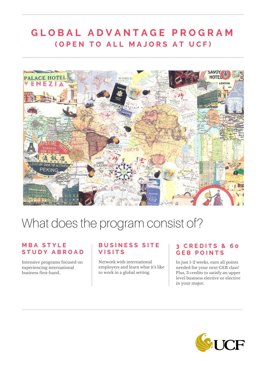Global Advantage Program by UCF College of Business - Issuu