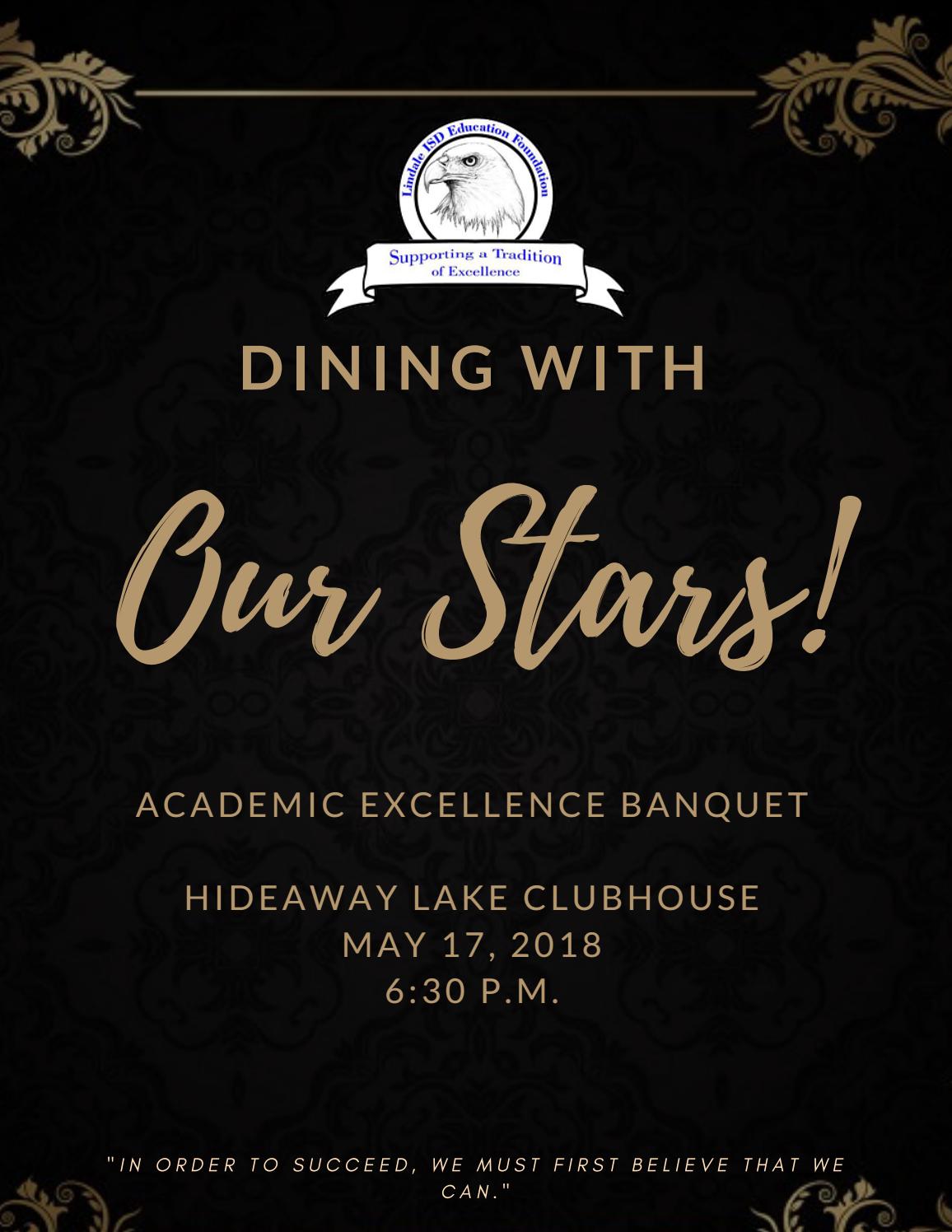 Dining with Our Stars! by Lindale Independent School District Issuu