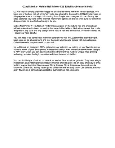 Nail Art Printer At Best Price In India