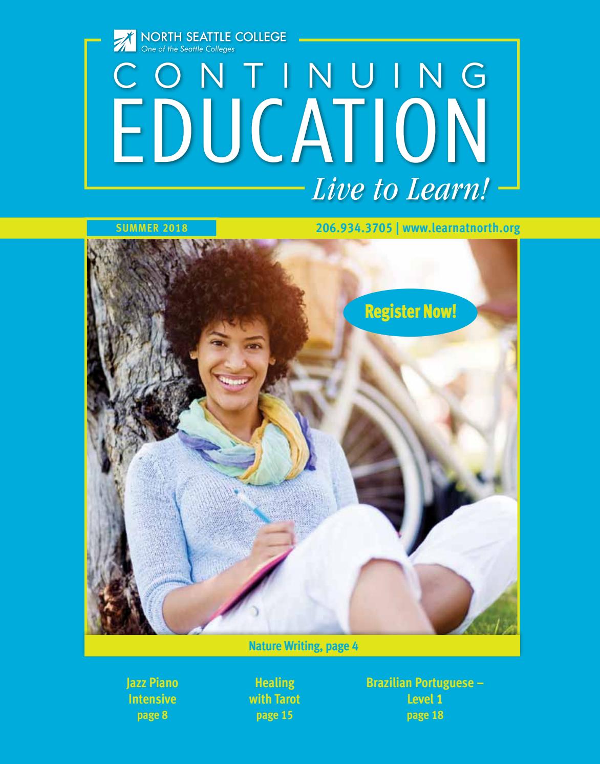 Summer 2018 by Continuing Education Issuu